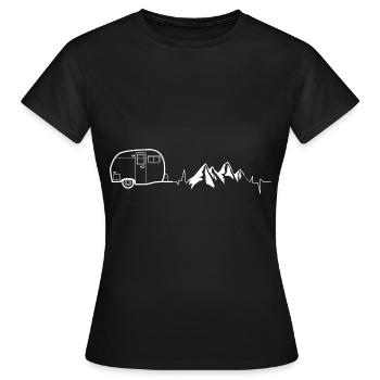 Recreational vehicle - Women's T-Shirt - black - Front - AI Model Female 172 dark (172cm)