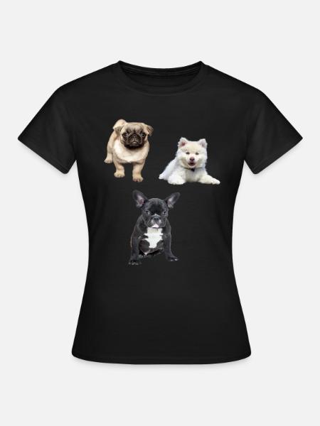 Welpe - Frauen T-Shirt - Schwarz