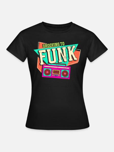 Musique funk - T-shirt Femme - noir