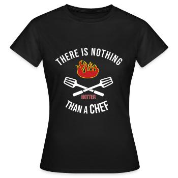 Chef - Chef - Chef - Women's T-Shirt - black - Front - AI Model Female 172 dark (172cm)