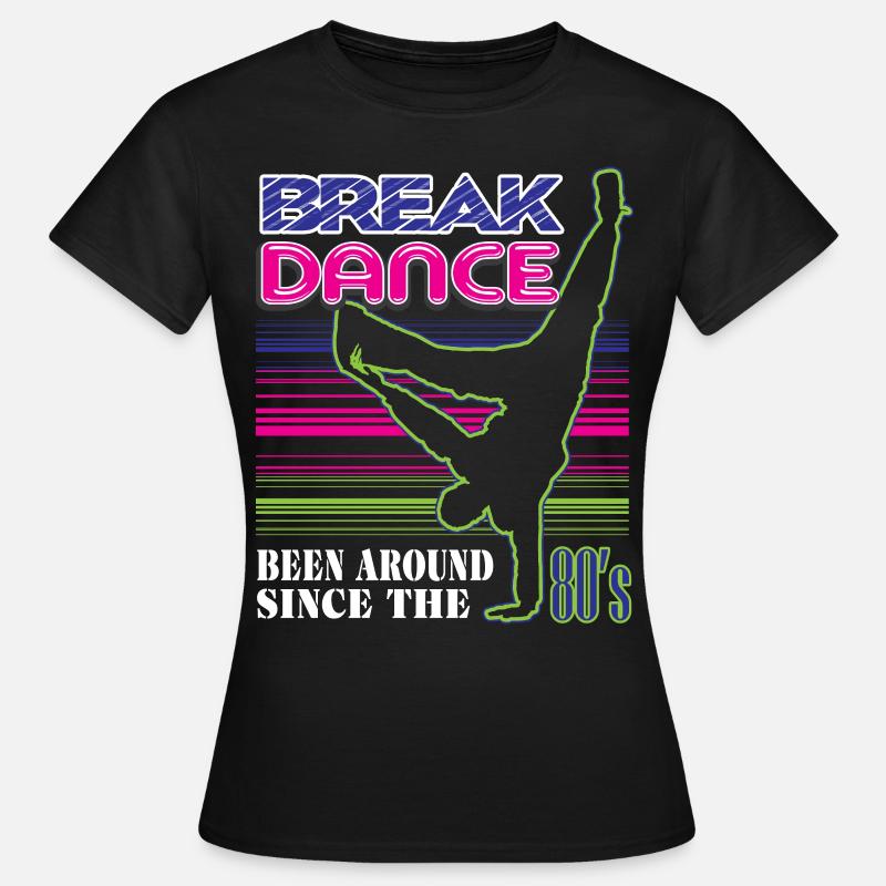break dancing - Women's T-Shirt - black