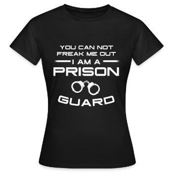 Gardiens de prison - T-shirt Femme - noir - Devant - AI Model Female 172 dark (172cm)