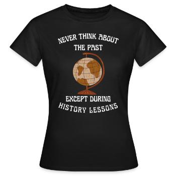 Geschichtslehrer Historiker Geschichte Unterricht - Frauen T-Shirt - Schwarz - Vorne - AI Model Female 172 dark (172cm)