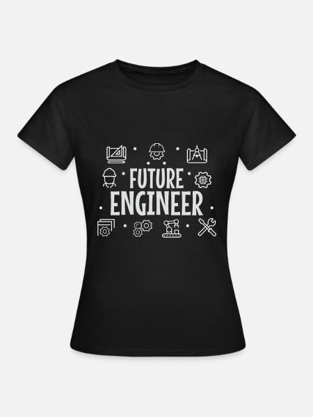 Future Engineer - Frauen T-Shirt - Schwarz