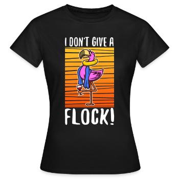 Je ne donne pas de troupeau - T-shirt Femme - noir - Devant - AI Model Female 172 dark (172cm)