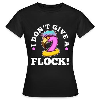 Je ne donne pas de troupeau - T-shirt Femme - noir - Devant - AI Model Female 172 dark (172cm)