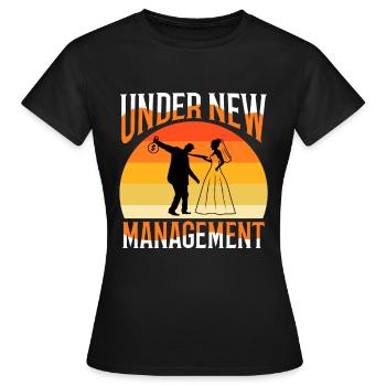 Sous une nouvelle direction - T-shirt Femme - noir - Devant - AI Model Female 172 dark (172cm)