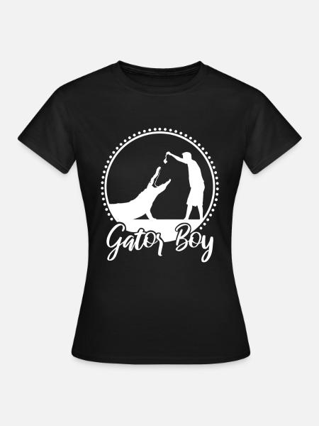 Gator Boy - Frauen T-Shirt - Schwarz