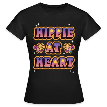L’amour est mon arme, la musique est ma religion. - T-shirt Femme - noir - Devant - AI Model Female 172 dark (172cm)