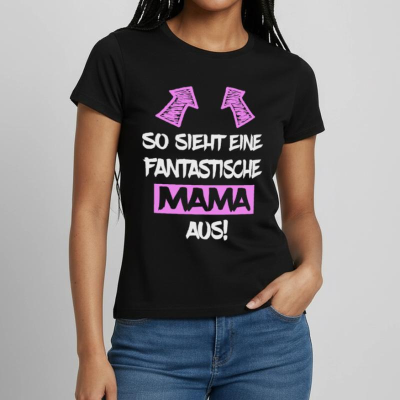 Mama Mutter Muttertag Geschenk Frauen T-Shirt