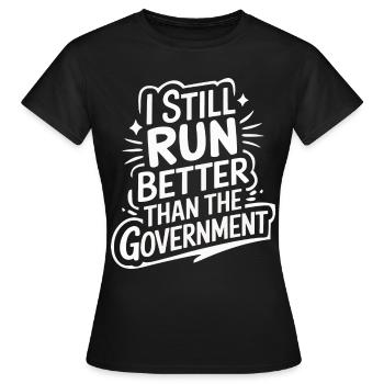 Invalidité due à l’amputation - T-shirt Femme - noir - Devant - AI Model Female 172 dark (172cm)