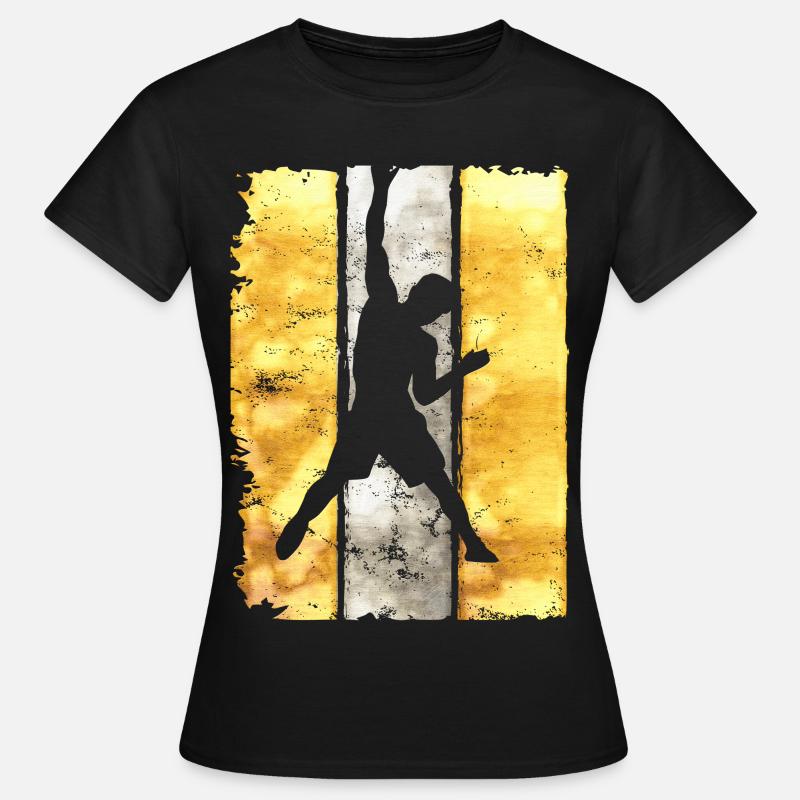Climbing - Climbing - Climbing Wall - Bouldering - Women's T-Shirt - black