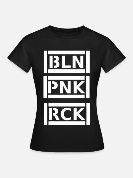 Punkrock Berlin - Frauen T-Shirt - Schwarz