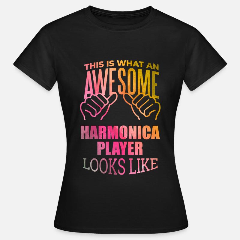Harmonica - Women's T-Shirt - black
