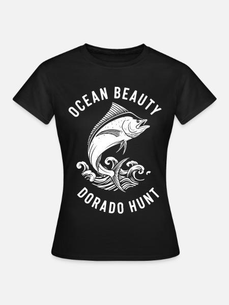Seefischer-Dorado - Frauen T-Shirt - Schwarz