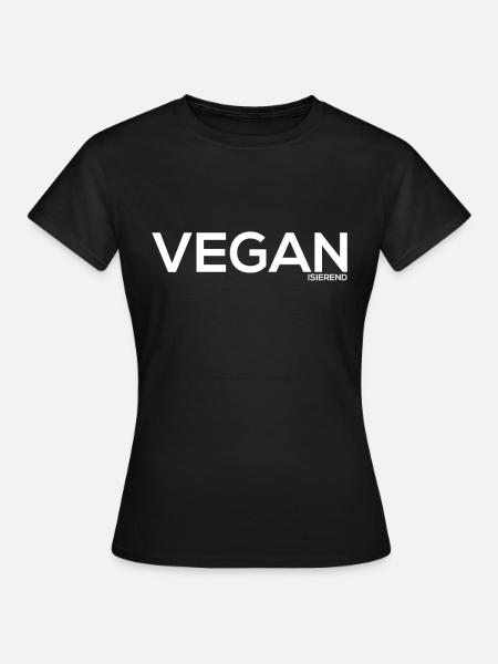 vegan vegan vegan vegan nature veggie - Women's T-Shirt - black
