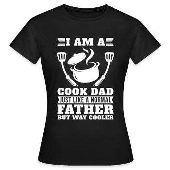 Chef Chef Chef Kitchen - Women's T-Shirt - black - Front - AI Model Female 172 dark (172cm)