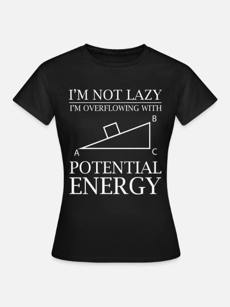 Physique physicien - T-shirt Femme - noir