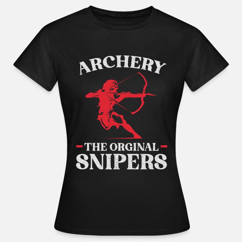 Tir à l’arc Flèche Tir à l’arc Tir à l’arc - T-shirt Femme - noir