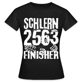 Sciliar Sciliar 2563 Finisher Dolomites Tyrol du Sud - T-shirt Femme - noir - Devant - AI Model Female 172 dark (172cm)
