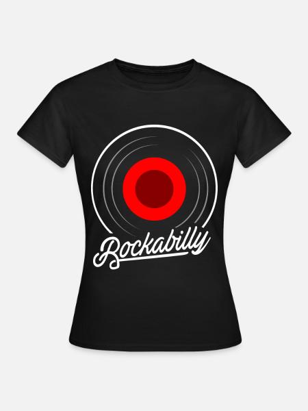 Schmissiger Rockabilly Tanzabend - Frauen T-Shirt - Schwarz