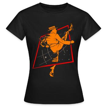 Ska Musik - Frauen T-Shirt - Schwarz - Vorne - AI Model Female 172 dark (172cm)