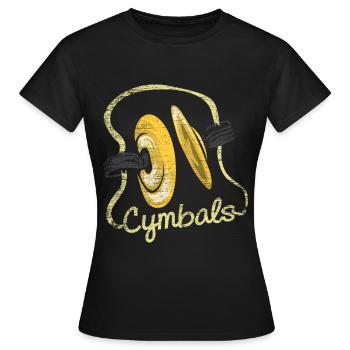 bassin - T-shirt Femme - noir - Devant - AI Model Female 172 dark (172cm)
