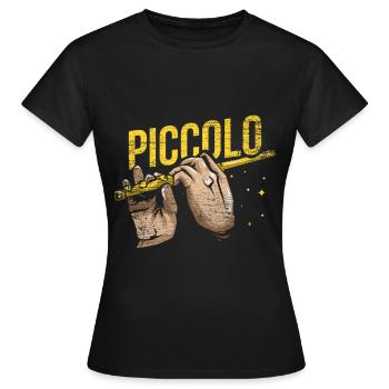 Piccolo Geschenk - Frauen T-Shirt - Schwarz - Vorne - AI Model Female 172 dark (172cm)