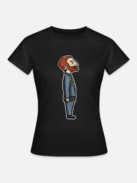 Van Gogh sunflower - Women's T-Shirt - black