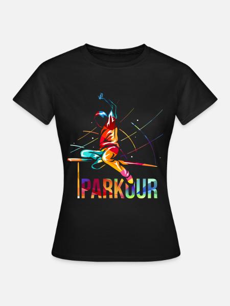 Parkour gift - Women's T-Shirt - black