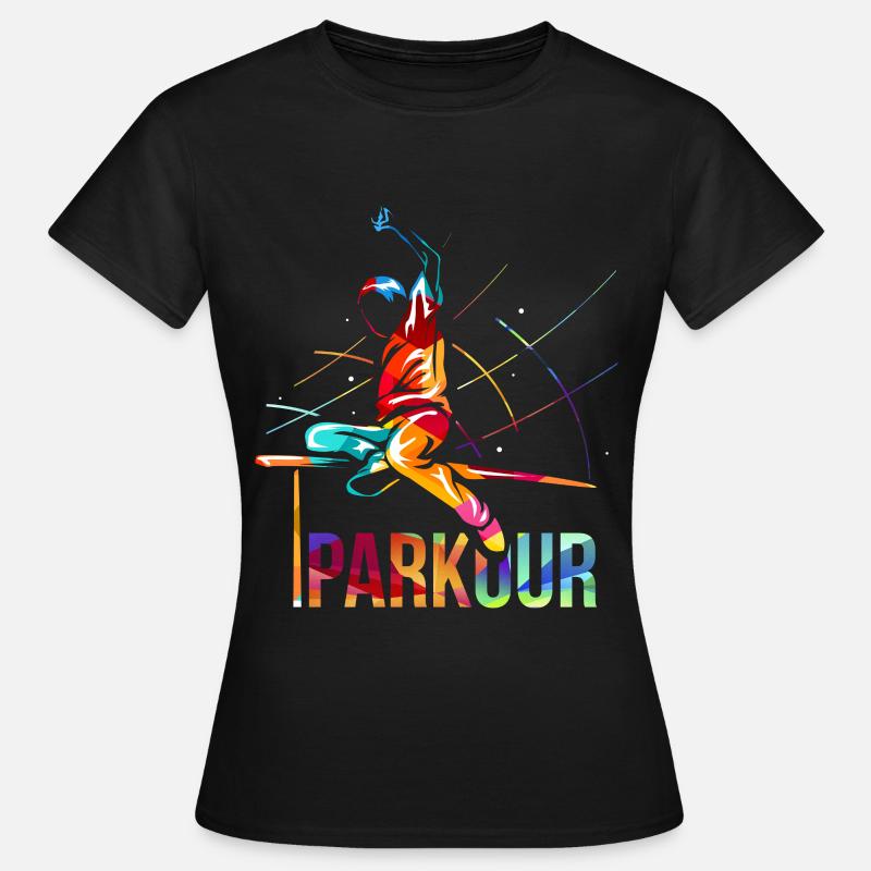 Parkour gift - Women's T-Shirt - black