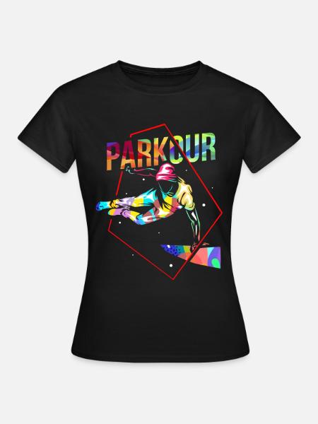 Parkour gift - Women's T-Shirt - black