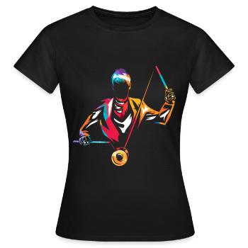 Diablo - Frauen T-Shirt - Schwarz - Vorne - AI Model Female 172 dark (172cm)