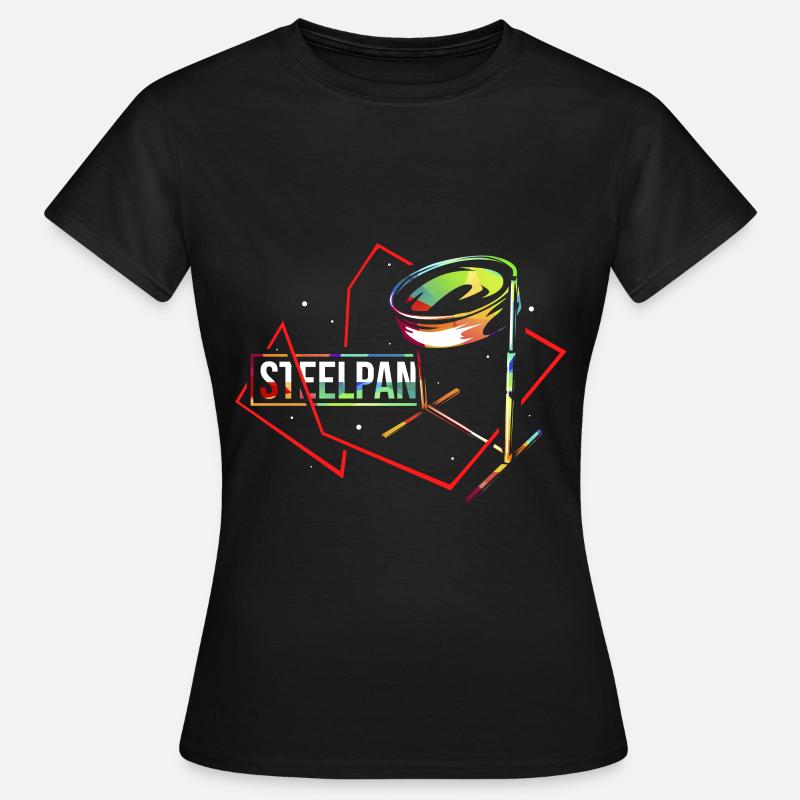 Steelpan gift - Women's T-Shirt - black