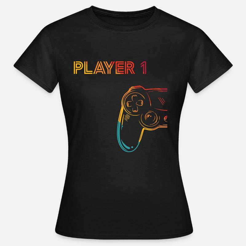 Gaming Player 1 gift - Women's T-Shirt - black