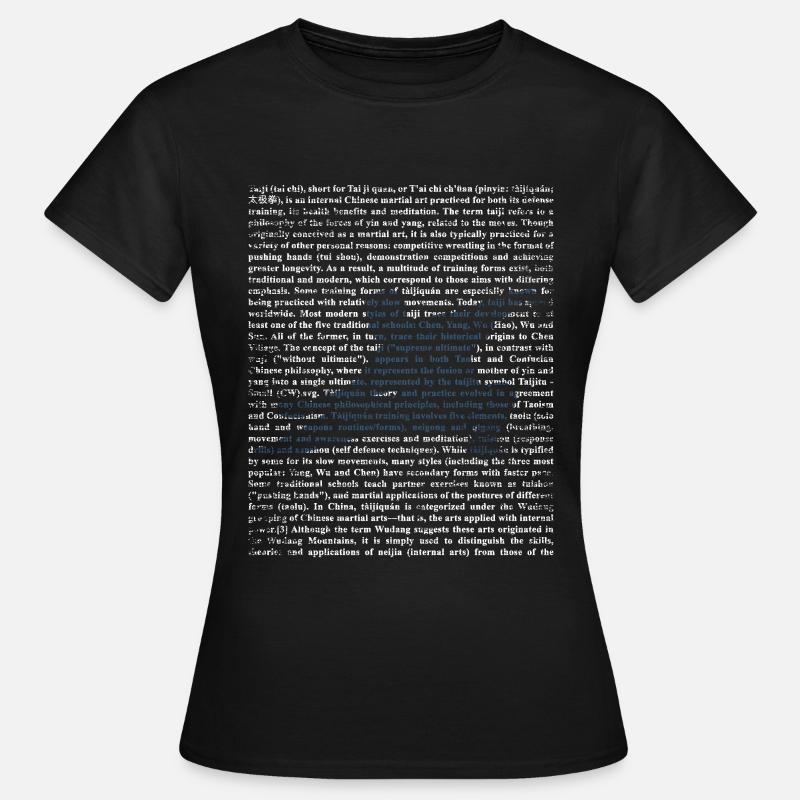 Tai Chi gift - Women's T-Shirt - black