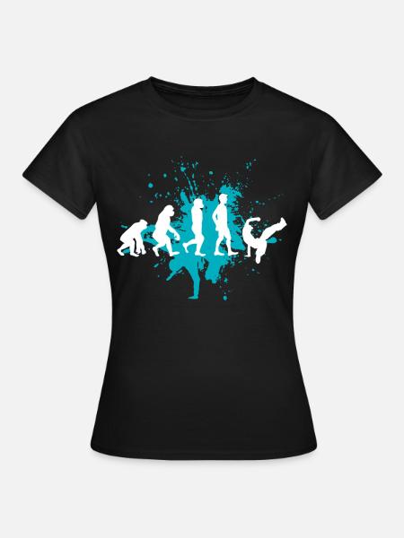 Breakdancer - T-shirt Femme - noir