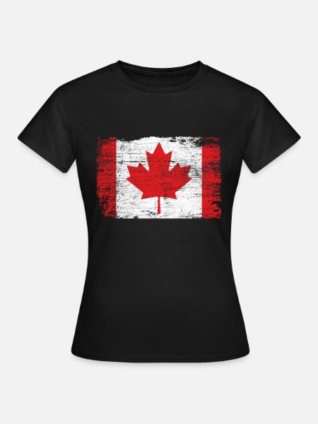 Kanada - Frauen T-Shirt - Schwarz