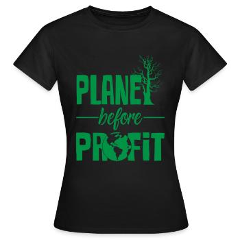 Protection climatique - T-shirt Femme - noir - Devant - AI Model Female 172 dark (172cm)