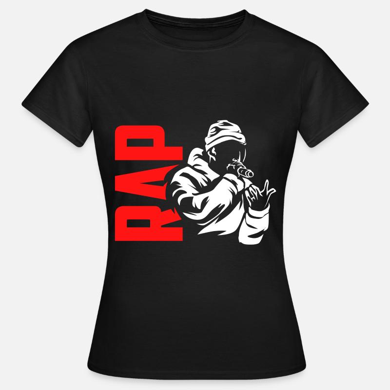 rap - Women's T-Shirt - black