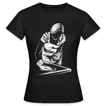 Haushälter Geschenk - Frauen T-Shirt - Schwarz - Vorne - AI Model Female 172 dark (172cm)