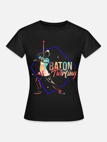Baton Twirling - Women's T-Shirt - black
