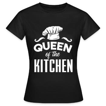 Küche Köchin - Frauen T-Shirt - Schwarz - Vorne - AI Model Female 172 dark (172cm)
