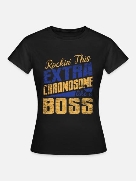 Down syndrome - Women's T-Shirt - black
