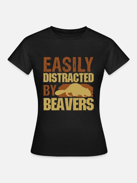 Biber - Frauen T-Shirt - Schwarz