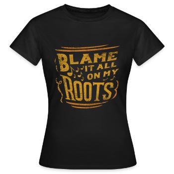 Musique country - T-shirt Femme - noir - Devant - AI Model Female 172 dark (172cm)