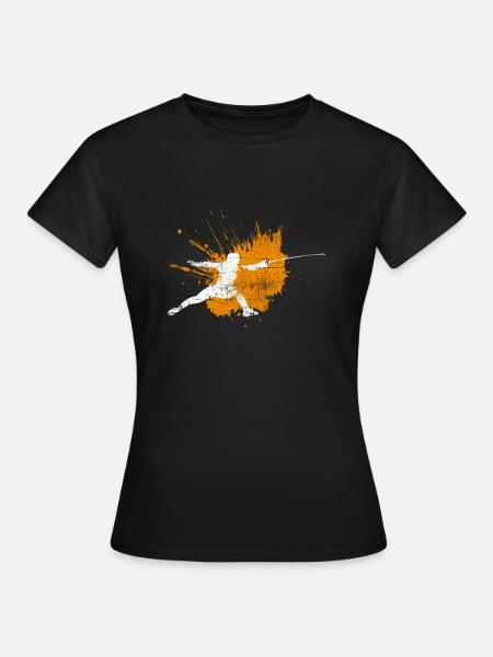Escrime - T-shirt Femme - noir