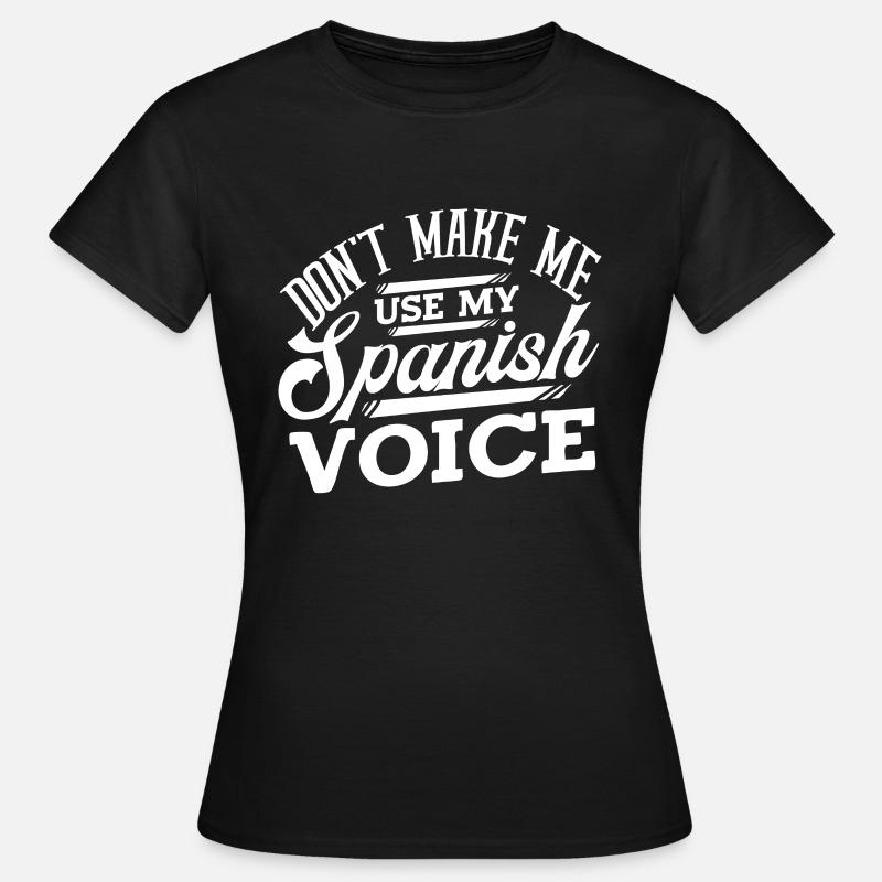 Spain Spanish - Women's T-Shirt - black