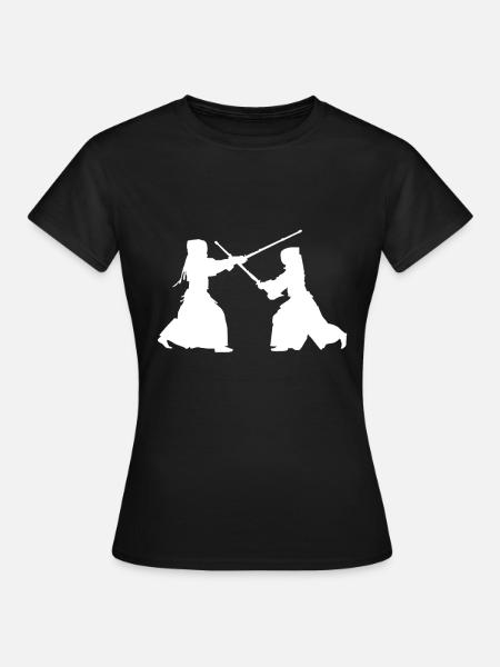 Kendo - Frauen T-Shirt - Schwarz