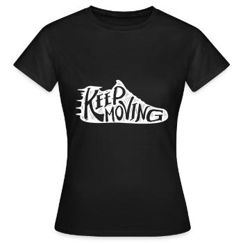 Sport Coureurs de course - T-shirt Femme - noir - Devant - AI Model Female 172 dark (172cm)